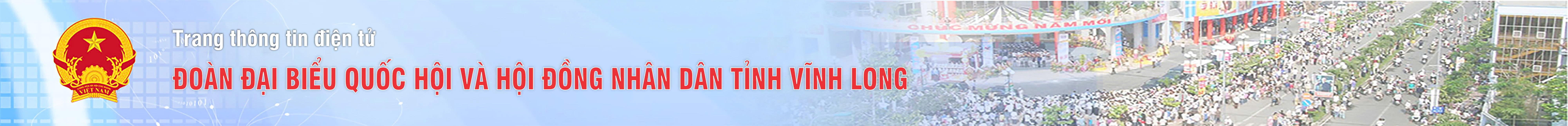 Cổng thông tin điện tử Văn phòng Hội Đồng Nhân Dân tỉnh Vĩnh Long